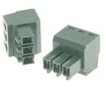 Pluggable Terminal Block, Straight, 10A, 300V, Pitch - 3.81mm, Poles - 3, Pack of 5 pieces