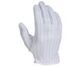 Protective Gloves, Anti-Static, Polyethylene, Glove Size 9, White
