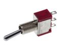 Miniature Toggle Switch ON-(ON) 5 A 1CO Soldering Lugs