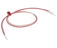 Resistance Thermometer 2mm Class B 1000Ohm 10mm 250°C 1x Pt1000, 2-Wire Circuit