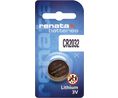 Button Cell Battery, Lithium, CR2032, 3V, 225mAh