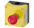 Emergency Stop Switch Assembly 2NC + 1NO IP66 / IP67 / IP69 / IP69K Spring Terminal SIRIUS ACT