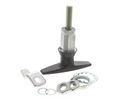 Southco Black Die Cast Zinc Locking Handle, T-Handle
