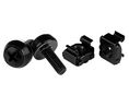 Screws and Cage Nuts, M5, 16mm, Steel, Pack of 50 pieces