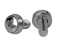 Screws, 12-24 UNS, 14mm, Nickel-Plated Steel, Pack of 50 pieces