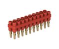 Banana Socket Red 2 mm Brass Nickel 30VAC 60VDC 10A Solder Cup