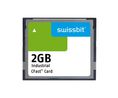 Karta pamięci klasy przemysłowej, CFast, 2GB, 65MB/s, 58MB/s, Szary