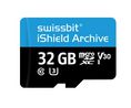 Karta pamięci klasy przemysłowej, microSD, 32GB, 39MB/s, 37MB/s, Czarny / Niebieski