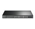 Ethernet-switch, RJ45-porter 24, 1Gbps, Layer 2-administrert