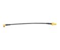 RF Cable Assembly, SMA Female Angled - MMCX Male Straight, 100mm, Grey