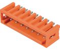 PCB Header, Straight, Contacts - 8, Rows - 1