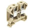 Weidmuller SAK Series Beige Feed Through Terminal Block, 16mm², Single-Level, Screw Termination