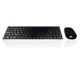 Ceratech KYB-MINIMUSX-RFB Wireless RF Compact Keyboard, QWERTY (UK), Black