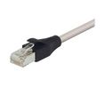 TRD, Black RJ45 to Male RJ45 Male, Aluminium/Polyester Foil Polyvinyl Chloride Sheath Black