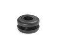 HellermannTyton HV1201 Black Polyvinyl Chloride 6.4 mm Cable Grommet for 5 mm Cable Dia. for 4 mm Cable Dia. 633-02010