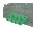 Amphenol Industrial V70501510000G Series Pluggable Terminal Block, 5-Contact, 7.62 mm Pitch