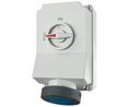 MENNEKES, 230 V Yes IP67 Industrial Interlock 3, Earthing Position 6h63A, Grey, 3P, , IP67, 230V