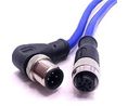 C4BC Actuator/Sensor Cable, 4 Cores, Unscreened, 10 m Silicone Sheath Conductors