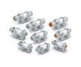 SMC Vacuum Filter - ZFC Series, 5um, 6 Dia. mm Port Connection