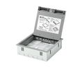 MK Electric Grey 3 Compartment , 272mm x 272 mm