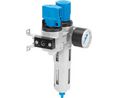 Air Filter, Regulator and Lubricator, 1150 L/min, 1.2MPa, 40um, G1/4"