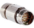 Ronde connectoren, M23, Stekker, Recht, Polen - 12, Soldeer, Kabelmontage