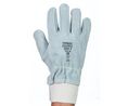 Tornado Colossus Grey Leather Cut Resistant Work Gloves, Size 10, Leather Coating