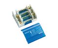 nVent ERIFLEX Distribution Block, 4 Way, 10 → 35mm², 125A, 690 V, Blue