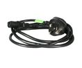 StarTech.com Right Angle Type G UK Plug to Straight IEC C13 Socket Power Cord, 1.8m, 250VAC, Kabellänge 1.8m