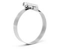 MIKALOR Stainless Steel Slotted Screw Hose Clamp, 12mm Band Width, 32 → 50mm ID