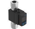 Festo SFAW Series Flow Sensor for Fluid, Liquid, 5 l/min Min, 100 L/min Max