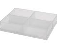 Inserts in Tray, 220x160x47mm, Clear