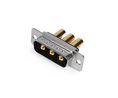 D-Sub Connector, Straight, Plug, 3W3, Signal Contacts - 0, Special Contacts - 3