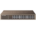 Ethernet-switch, RJ45-porter 24, 1Gbps, Uadministrert