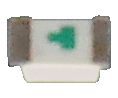 SMD LED Blue 20mA 3.2V 120°