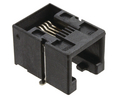 Modularer Steckverbinder, Buchse, RJ12, CAT3, Rechter Winkel, Positionen - 6, Anzahl Kontakte - 6, Ungeschirmt