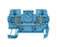 Terminal Block, Tension Clamp, 2 Poles, 500V, 17.5A, 1.5mm², Blue, Pack of 10 pieces