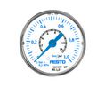 Pressure Gauge, R1/8", 100kPa, 60°C