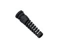 Spiral Cable Gland, 5 ... 10mm, PG11, Polyamide, Black