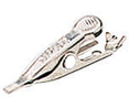 Crocodile Clip 5A Nickel-Plated Steel 10 ST
