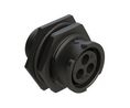 Connecteur cylindrique, Prise, 3 Contacts, 45A, 600V, IP67 / IP68 / IP69K