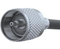 RF-liitin, UHF, Messinki, Urosliitin, Suora, Puristusliitin