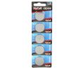 Button Cell Battery, Lithium, CR2450, 3V, Pack of 5 pieces