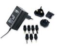 3.6W Plug-In AC/DC Adapter 3V dc Output, 300 ... 600mA Output