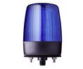 Balise de signalisation à LED AC / DC 24V 250mA 75mm Bleu IP69 / IK08 Connecteur M12, 5 broches PDMC5