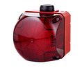 LED Signal Beacon with Buzzer AC / DC 24V 140mA 108mm Red IP65 / IK09 Plug-In Terminal / Screw Terminal QSS