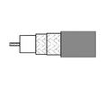 Koaksialkabel RG-223 PVC 5.4mm 50Ohm Svart 100m