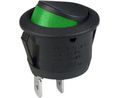 Keinukytkin, 10 A / 16 A, 1NO, 250V, ON-OFF, IP65, Musta