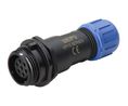 Cable socket, Socket, 4 Contacts, 5A, 200V, IP68