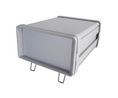 Appliance Housing, Guardbox 33, Size 1, EMC Protected, Aluminium, 240x155.5x80.5mm, Light Grey